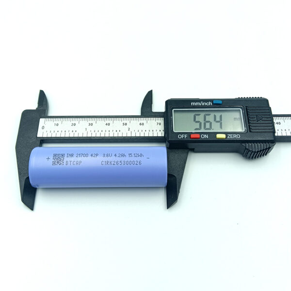 BTCAP INR21700 42P 3.7V 4200mAh 70A discharge current - Image 8