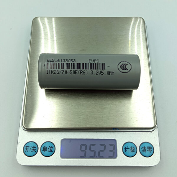 High capacity LFP 26700 3.2V 5000mAh Battery - Image 5