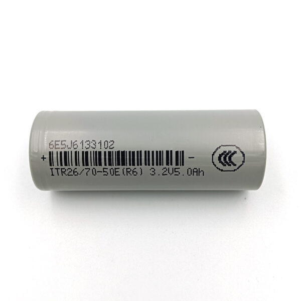 High capacity LFP 26700 3.2V 5000mAh Battery