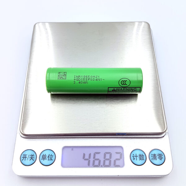 LG INR18650 MJ1 High-Capacity Li-ion Cell - Image 4