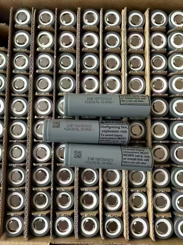 INR18650 M29 Battery Un boxing