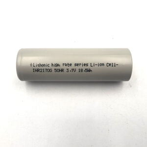 Military-grade products 4900mAh 40A Max. continuous discharge of 40A Lithonic INR21700 50HR
