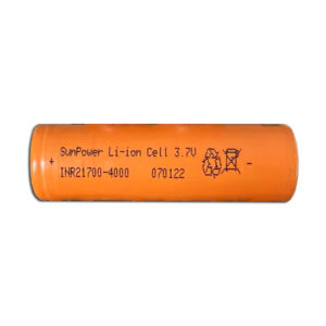 SunPower INR21700-4000 High-Rate Li-ion Battery
