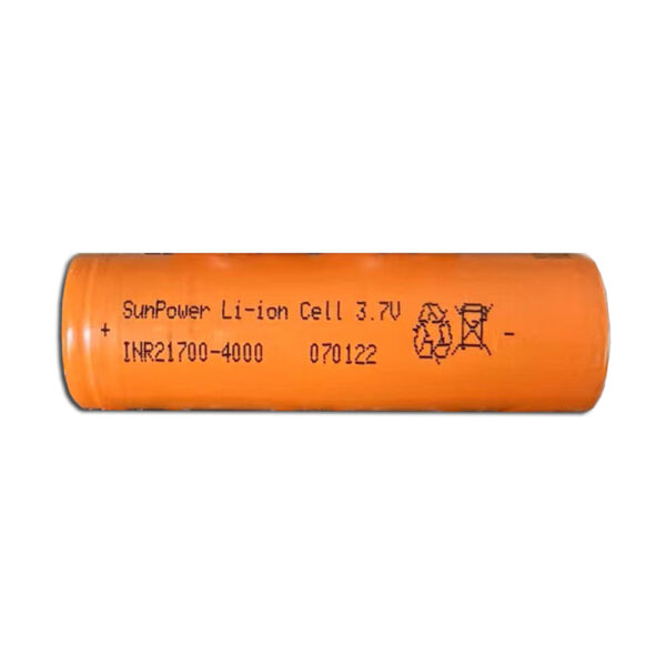 SunPower INR21700-4000 High-Rate Li-ion Battery