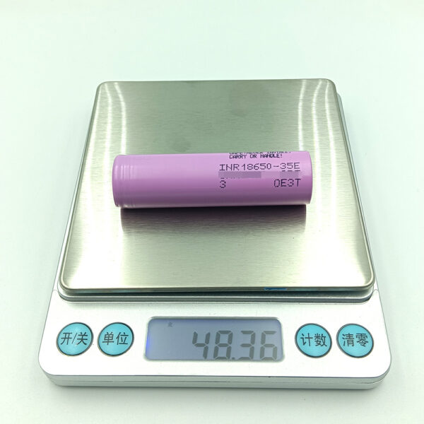 Samsung INR18650-35E High-Capacity Li-ion Cell