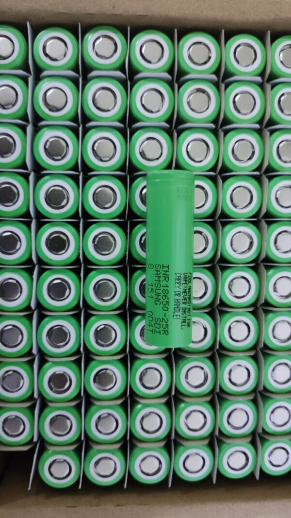  Samsung INR18650-25R High-Rate Lithium-Ion Cell - Image 5