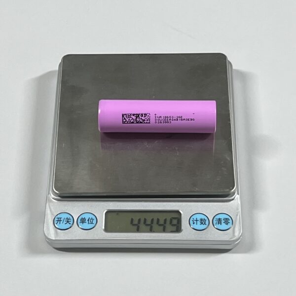 DMEGC INR18650 26E weight