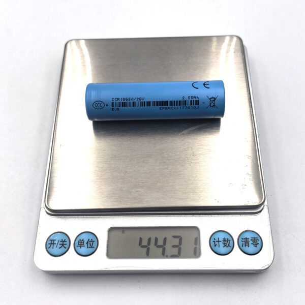 EVE INR18650 26V Lithium Battery - Image 7