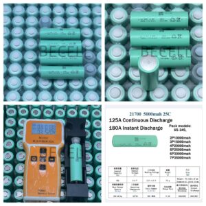 EVE INR21700 50PL Battery Packs for Industrial & Military Drones