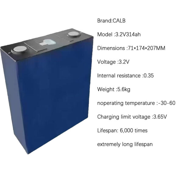 CALB L173F314A 314Ah LiFePO4 Battery 6000 cycle
