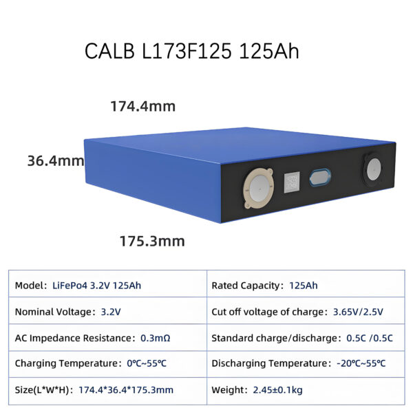 CALB L173F125 125Ah