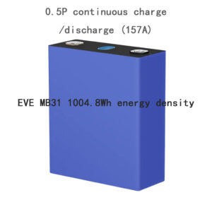 EVE MB31 314Ah 0.5P discharge (157A)