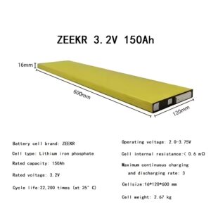 ZEEKR 3.2V 150Ah
