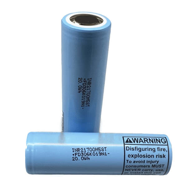 INR21700 M58T 5800mAh Capacity battery