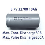 3.6V 10AH 32700 LI ION BATTERY