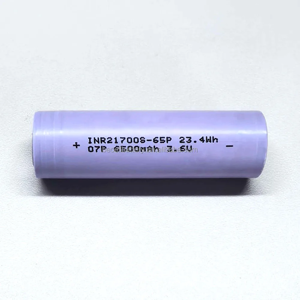 INR21700S-65P 6500mAh 21700 lithium ion cell – cylindrical battery