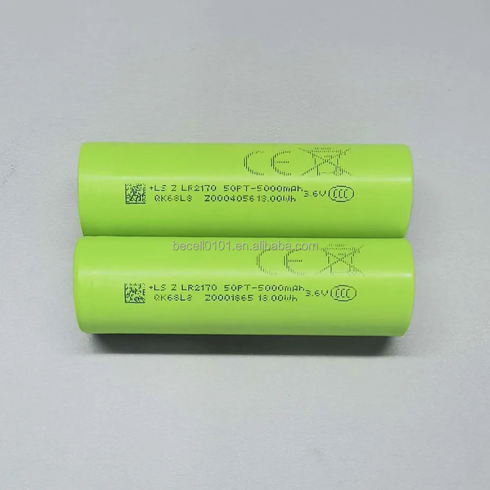 LR2170 50PT cylindrical cell