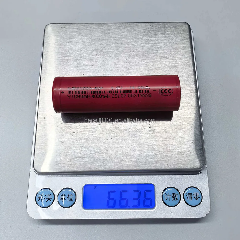 INR21700P-4000mAh full-tab 21700 battery cell