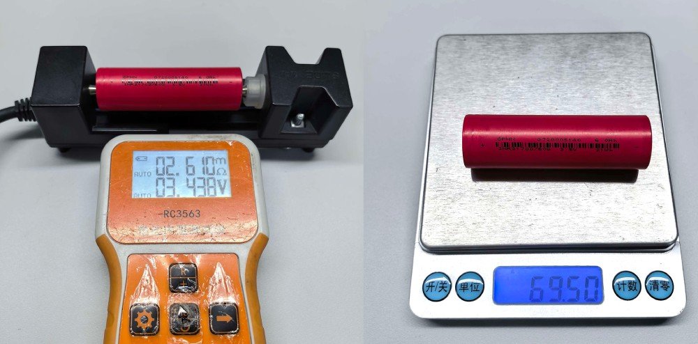 Great Power 21700 60q Internal Resistance & Weight