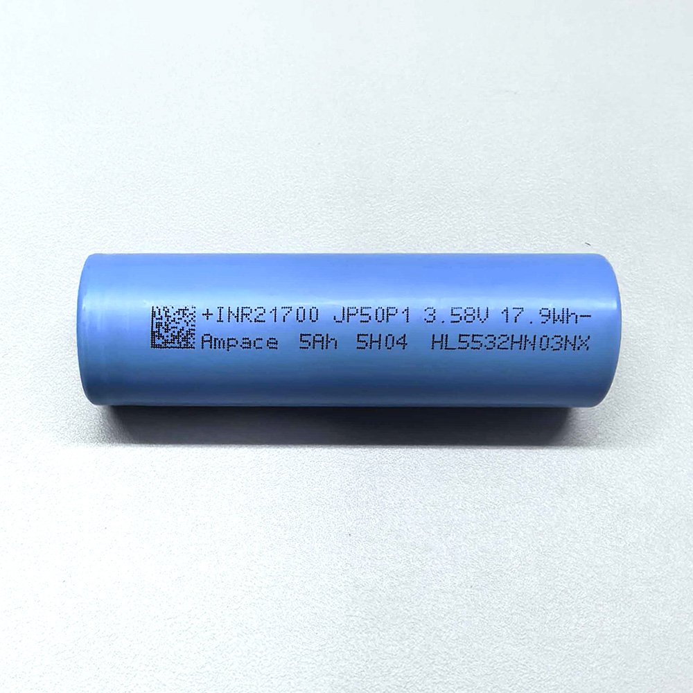Ampace JP50P1 21700 5000mAh High-Drain Lithium-Ion Cell