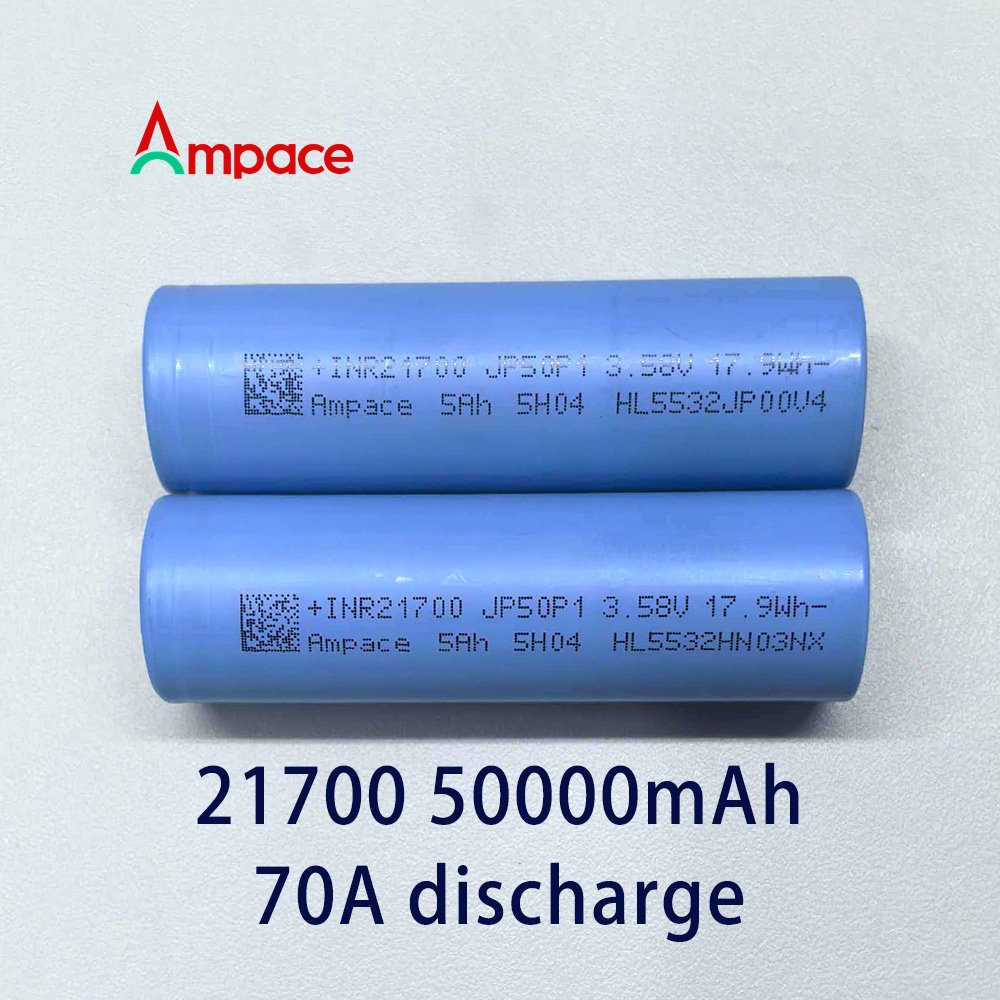 Ampace JP50P 21700 5000mAh Lithium-Ion Cell