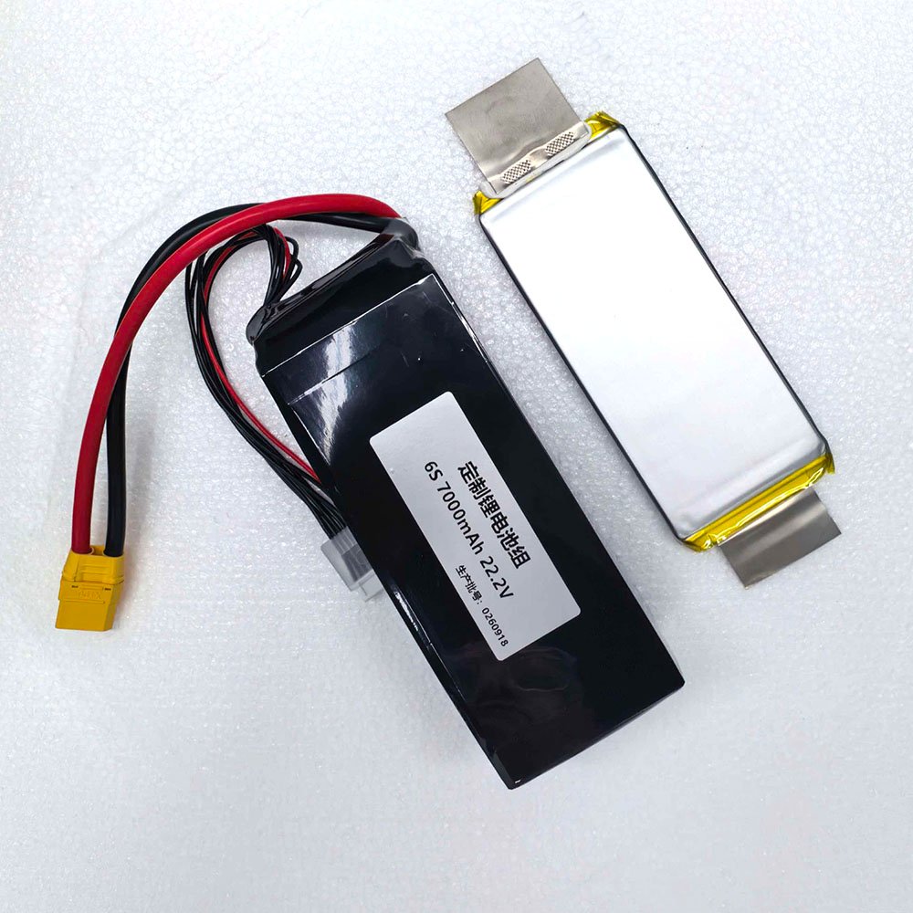 7000mAh 3.7V LiPo Battery Cell