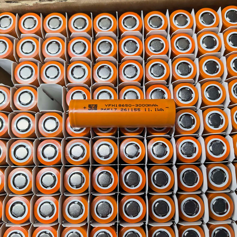 YFH INR18650 30XQ 3000mAh 60A high drain 18650 cell
