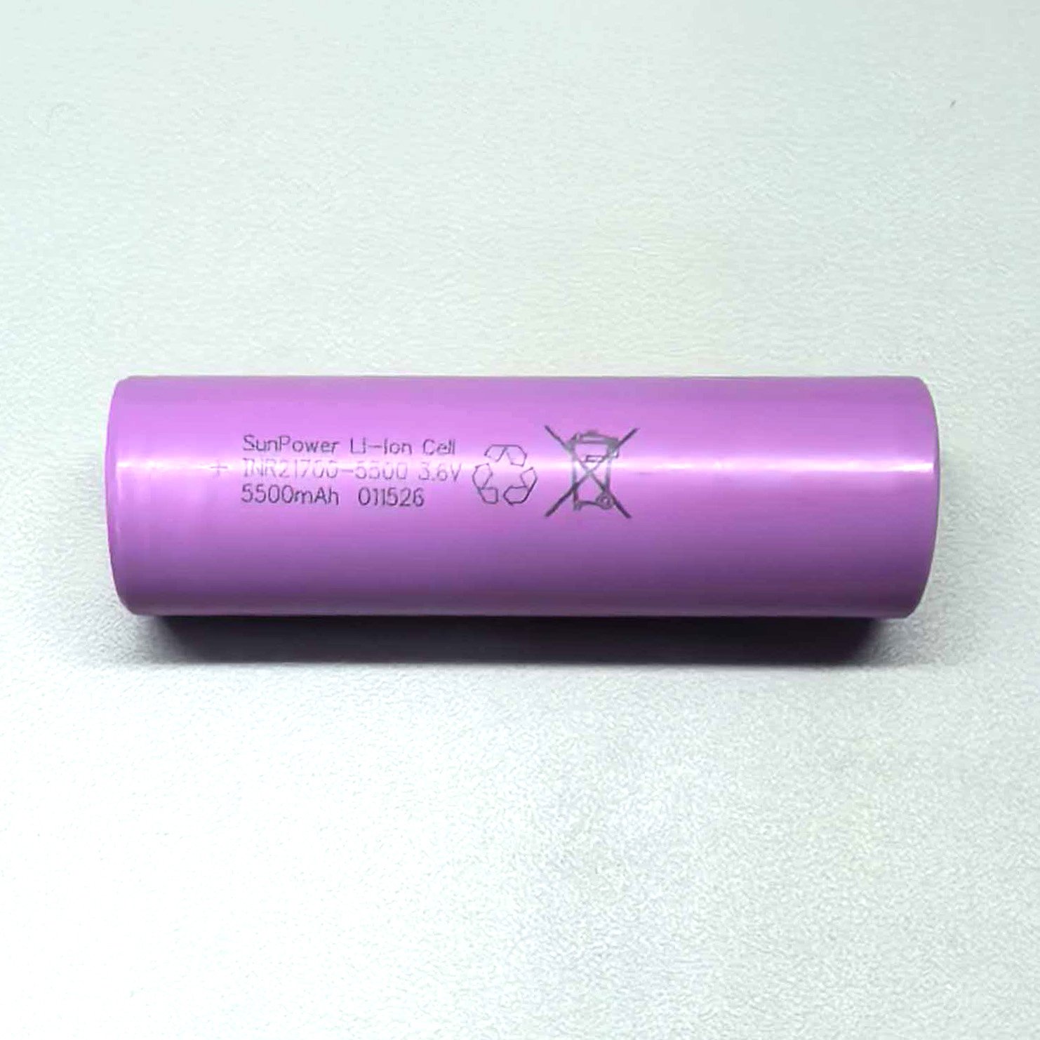 INR21700 5500 5500mAh 21700 lithium battery cell
