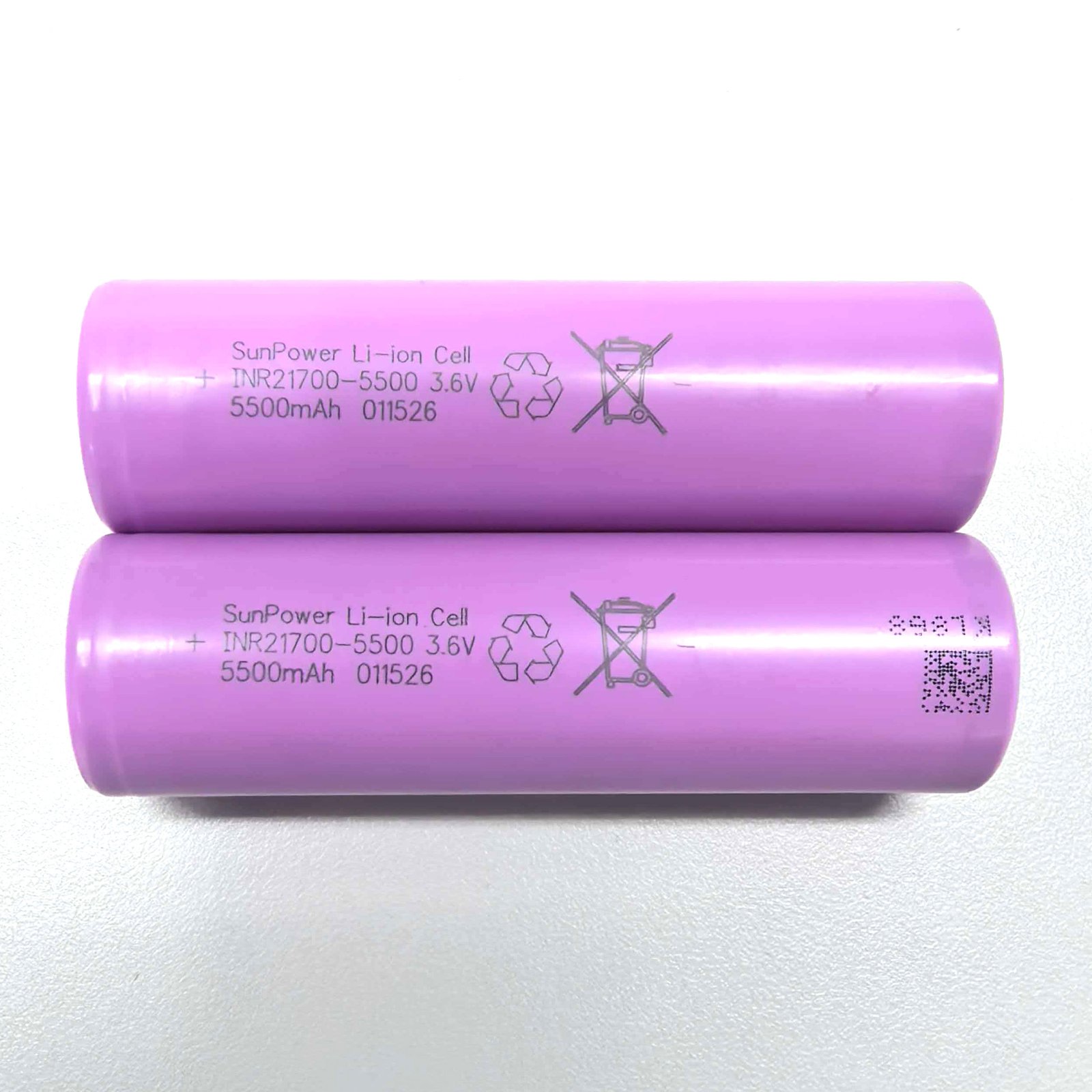 INR21700 5500 5500mAh 21700 lithium battery cell
