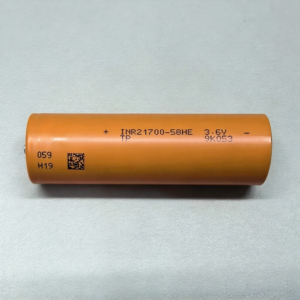 Tenpower INR21700-58HE 5650mAh 21700 lithium-ion cell