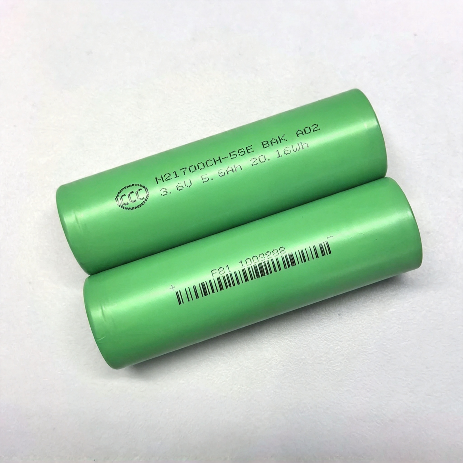 BAK N21700CH-58E 21700 battery 5750mAh 3.6V lithium-ion cell